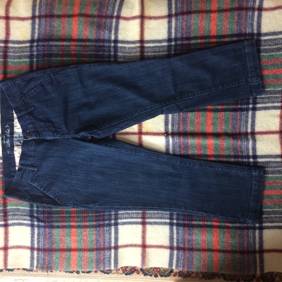 Old Navy Cropped Cigarette Trouser Jeans,  SZ 4 - Picture 4 of 8